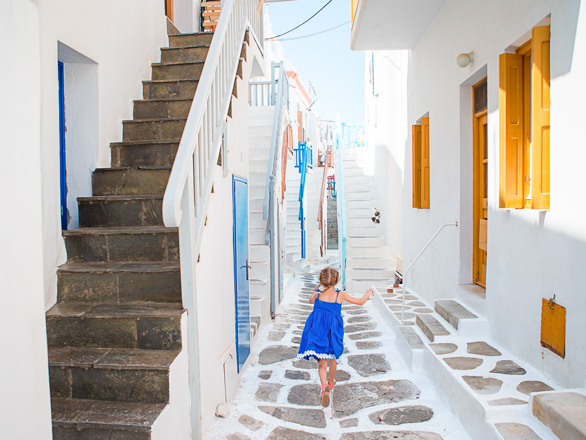 best places in europe to travel with kids from uae - Greece