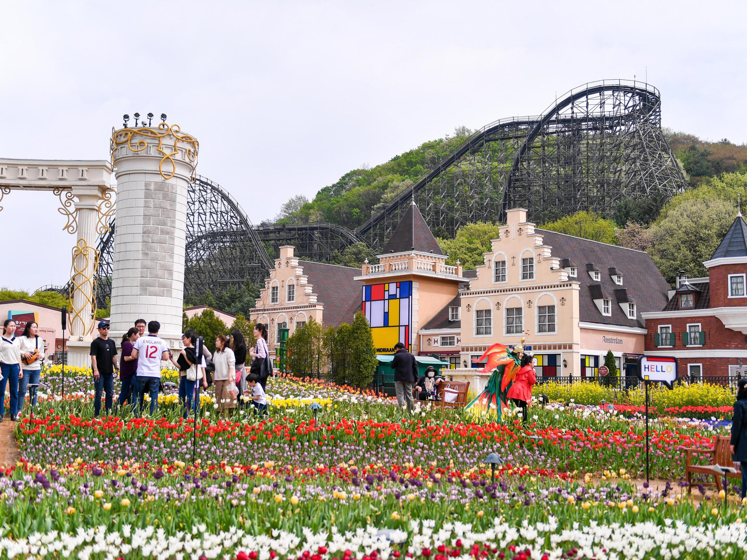 Theme parks around the world to explore from Dubai - Everland, South Korea