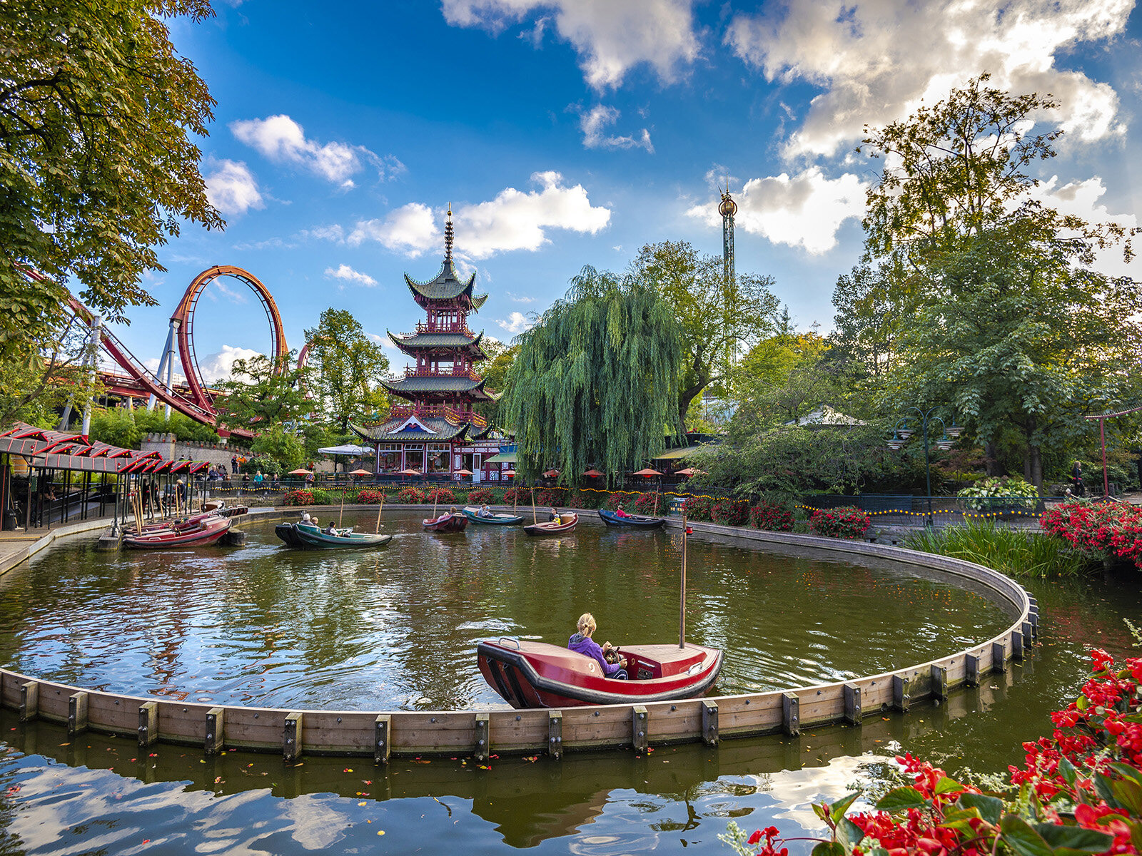 Theme parks around the world to explore from Dubai - Trivoli Gardens, Denmark