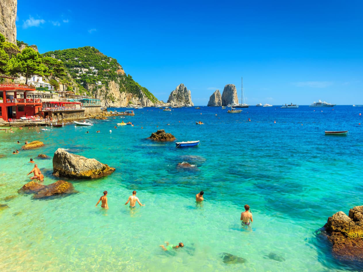 أفضل 5 رحلات إلى إيطاليا - ساحل أمالفي وكابري: ملاذ سماوي