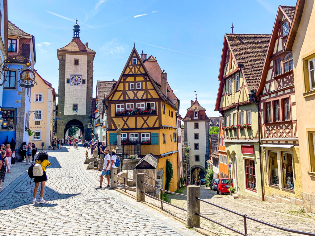 Most popular tourist attractions in Germany - Rothenburg ob der Tauber