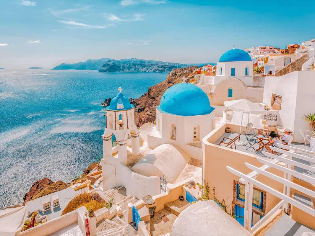 Most popular tourist attractions in Greece - Santorini