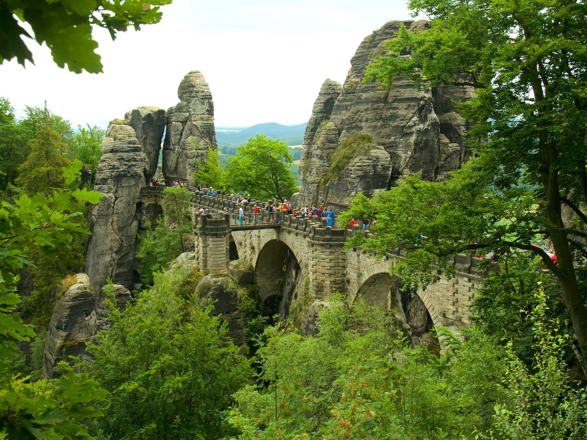 Most popular tourist attractions in Germany - Saxon Switzerland national park