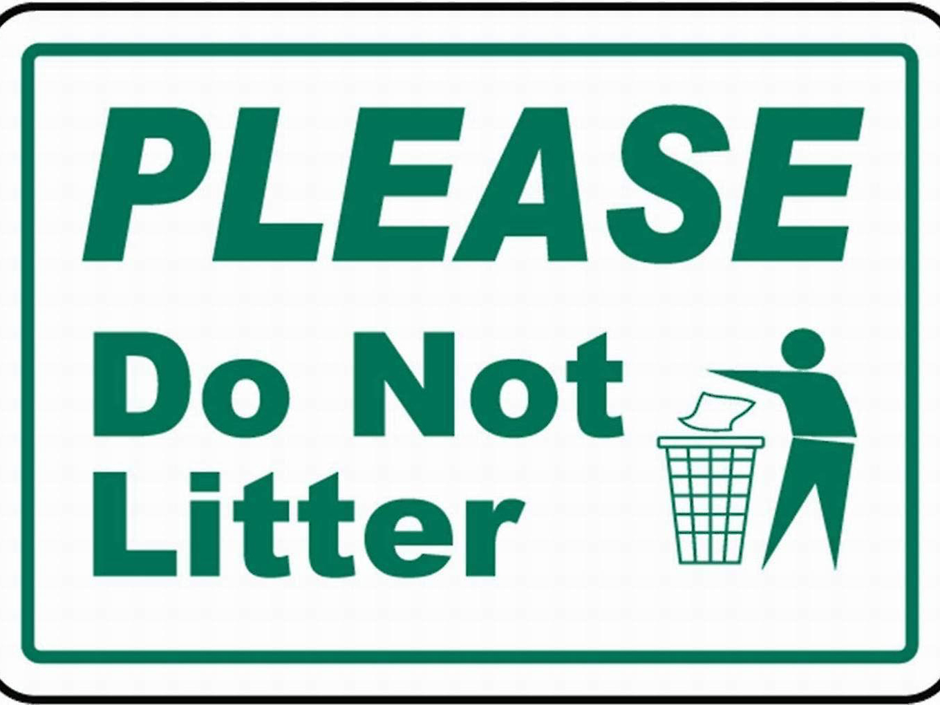 أشياء لا يجب فعلها أثناء رحلة أمريكا للمقيمين في الإمارات - لا ترمي القمامة