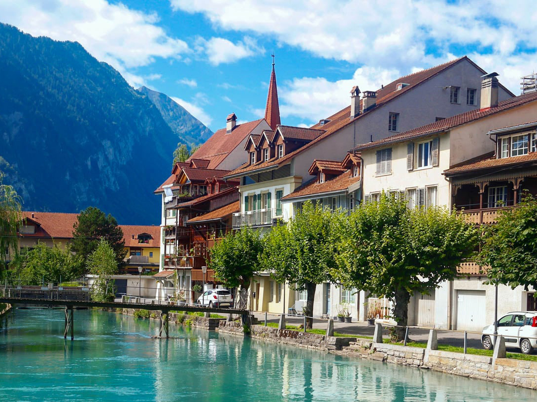 Most popular tourist attractions in Switzerland - Interlaken