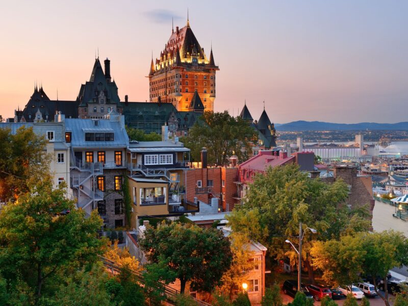 Best places to visit in Canada from UAE - Quebec City, Quebec
