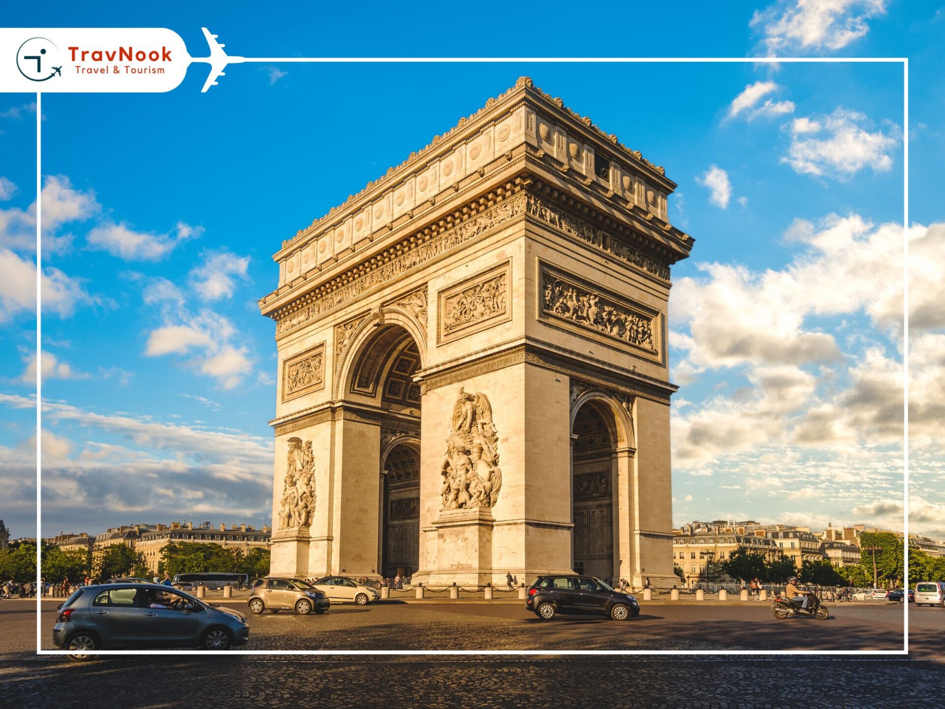 Famous Landmarks in France to Visit From UAE - Arc De Triomphe