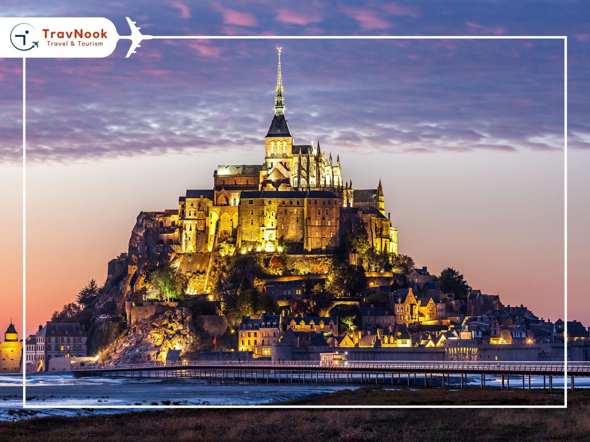 Famous Landmarks in France to Visit From UAE - Mont Saint-Michel, Normandy