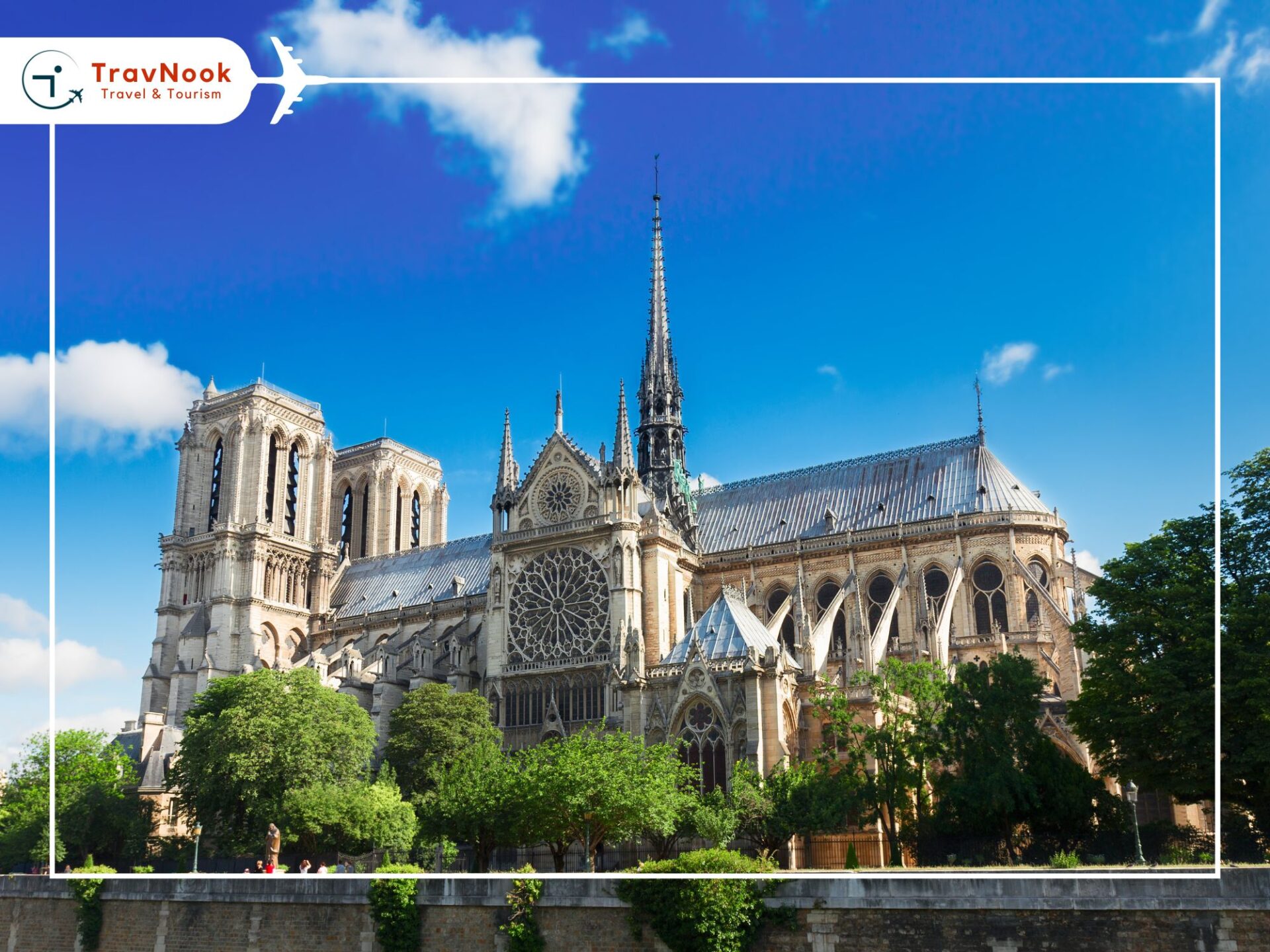 Famous Landmarks in France to Visit From UAE - Notre-Dame Cathedral, Paris