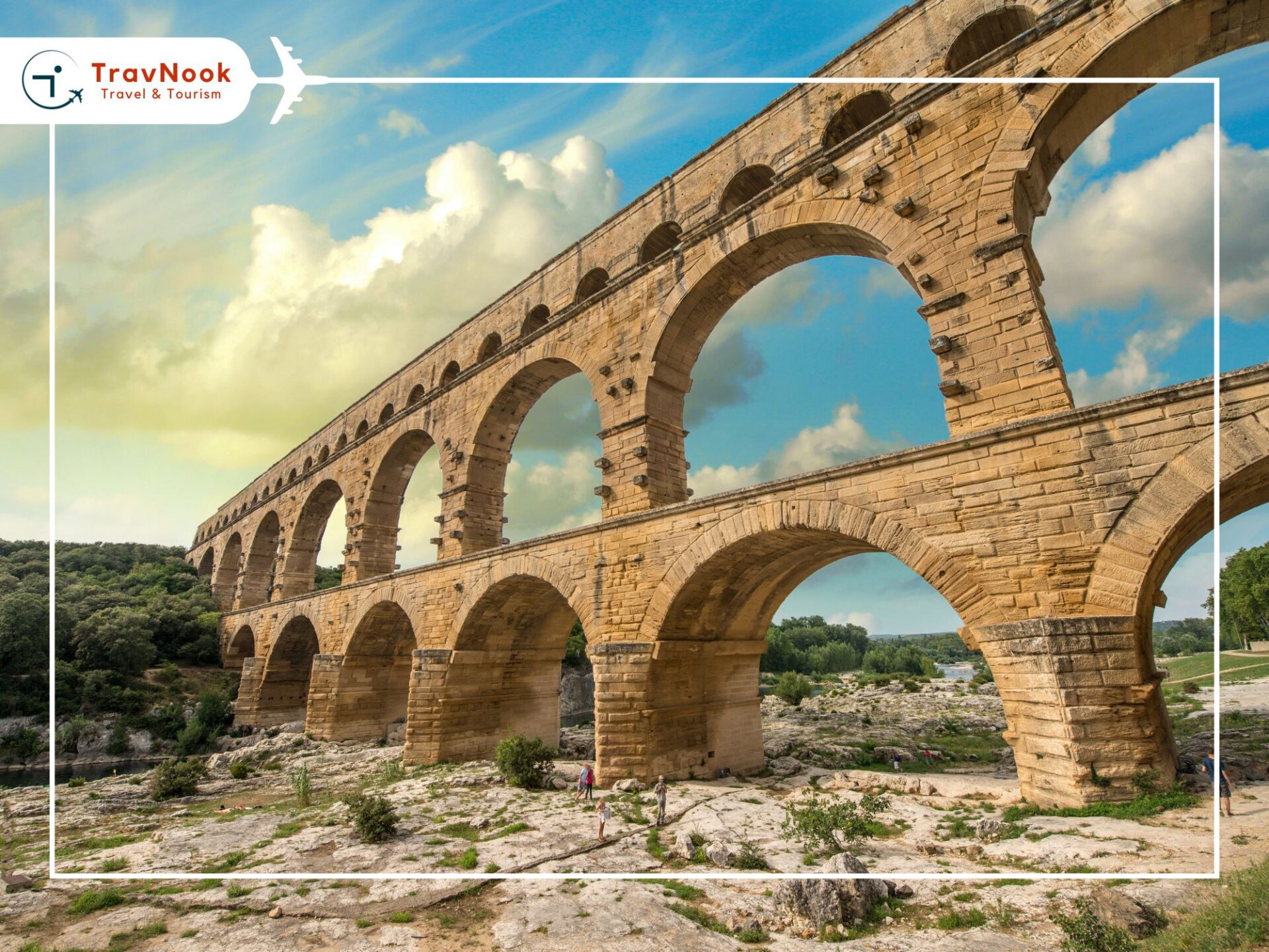 Famous Landmarks in France to Visit From UAE - Pont du Gard, Provence