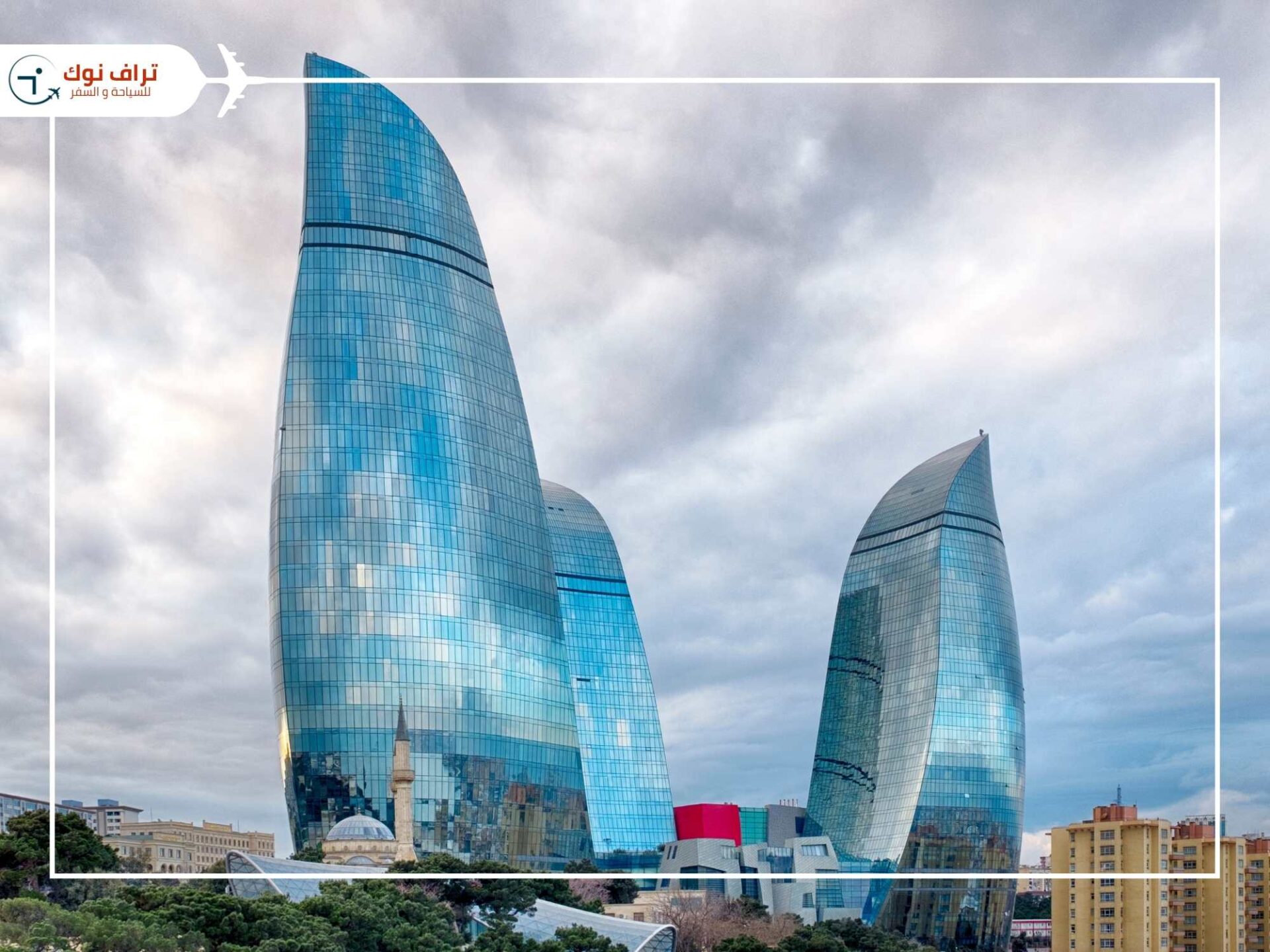 Top Tourist Attractions in Azerbaijan - Flame Towers