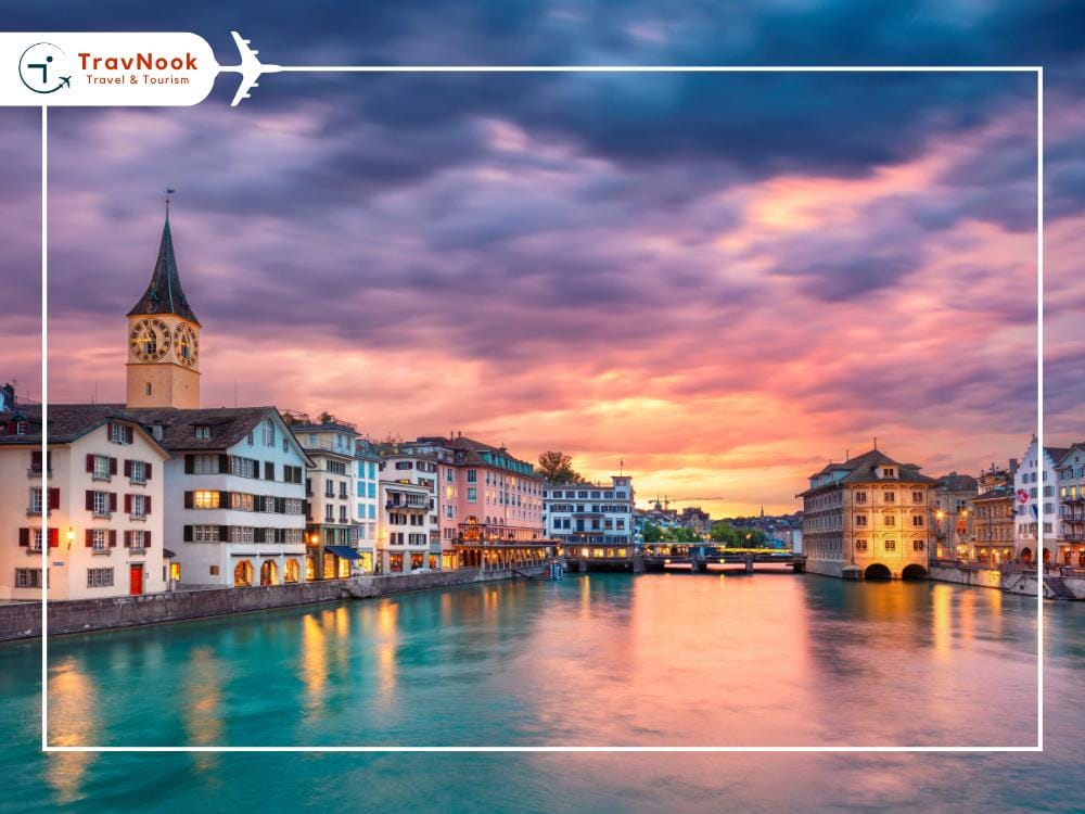 Luxurious Getaways from Dubai - Zurich, Switzerland with stunning lake views, and vibrant cultural scene