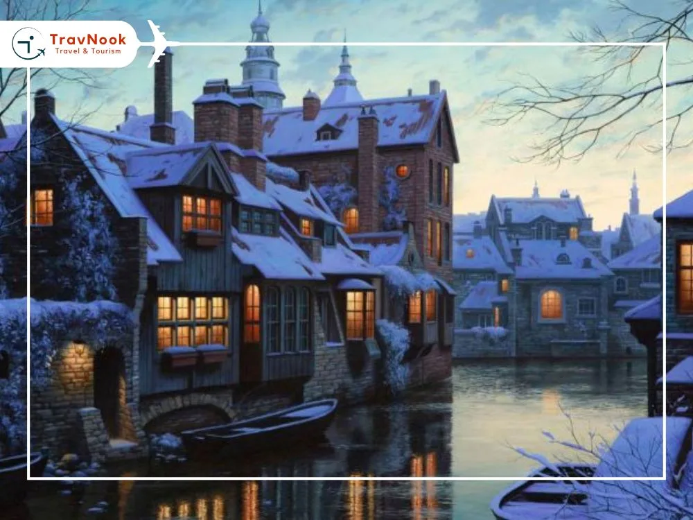 Bruges Bruges, Belgium - Most beautiful city in Europe in winter