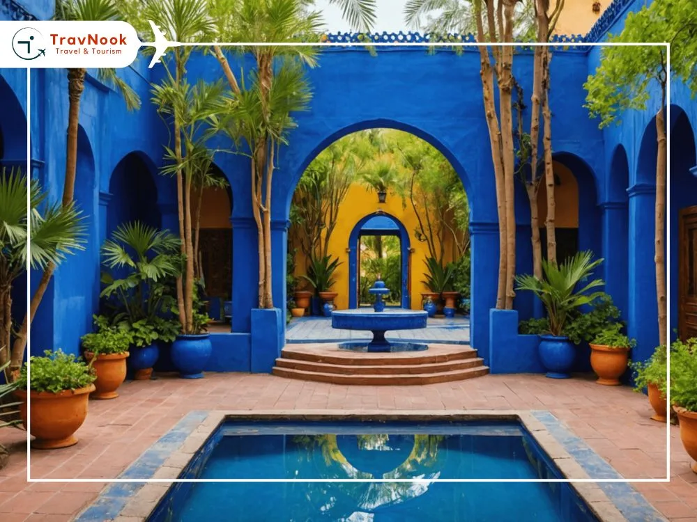 Jardin Majorelle Morocco best places to visit in morocco with family - Jardin Majorelle