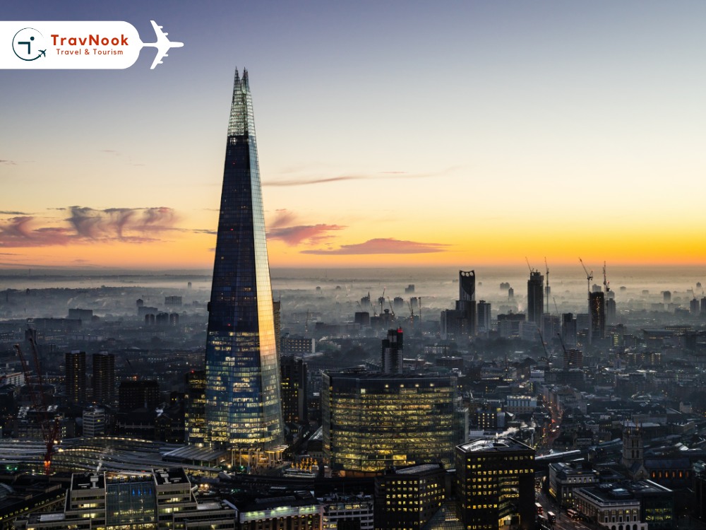 Must-See Attractions in London – The Shard Festivals in Europe - Glastonbury Festival in the United Kingdom